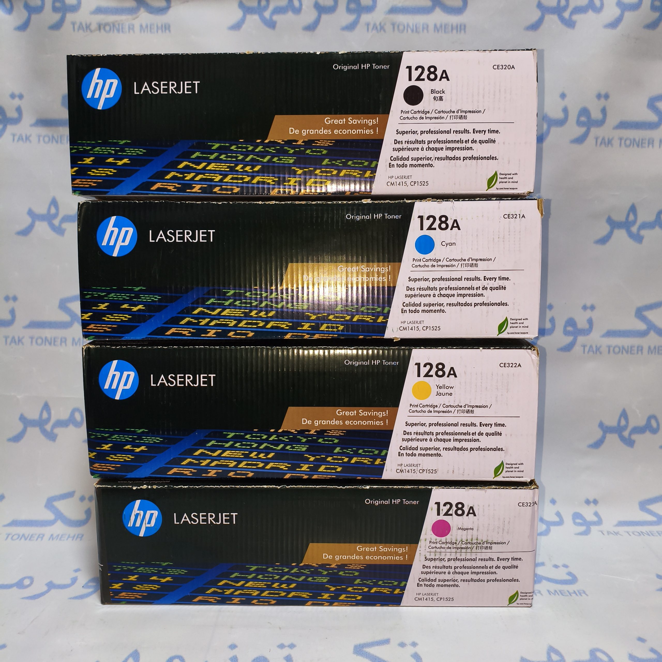 کارتریج اچ پی HP 128A ،آکبند